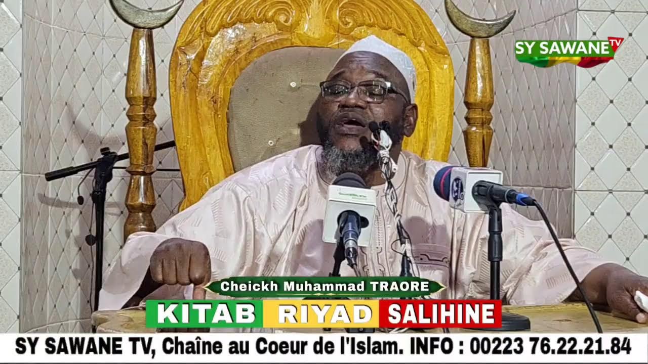 Cheickh Abdallah Muhammad TRAORE : Kitab RIYAD SALIHIN (Dars 68) / 27-03-1446 soit 01-10-2024