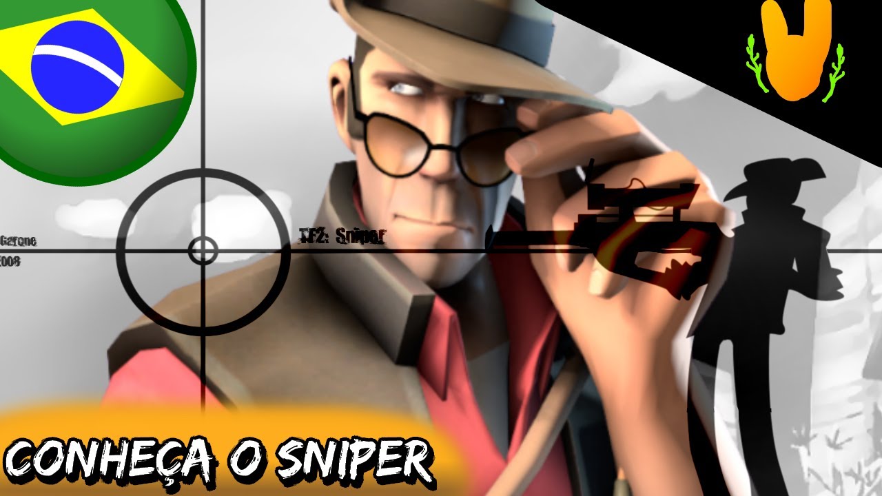 Conheça o Sniper (Dublado PT-BR) - Team Fortress 2 - Meet the Sniper