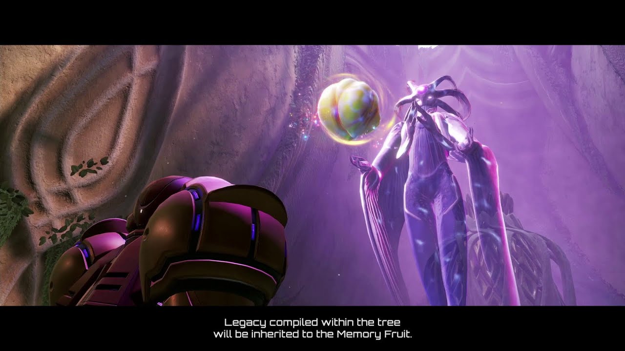 Metroid Prime 4: Beyond - Introducing the Memory Fruit (Cutscene) 
