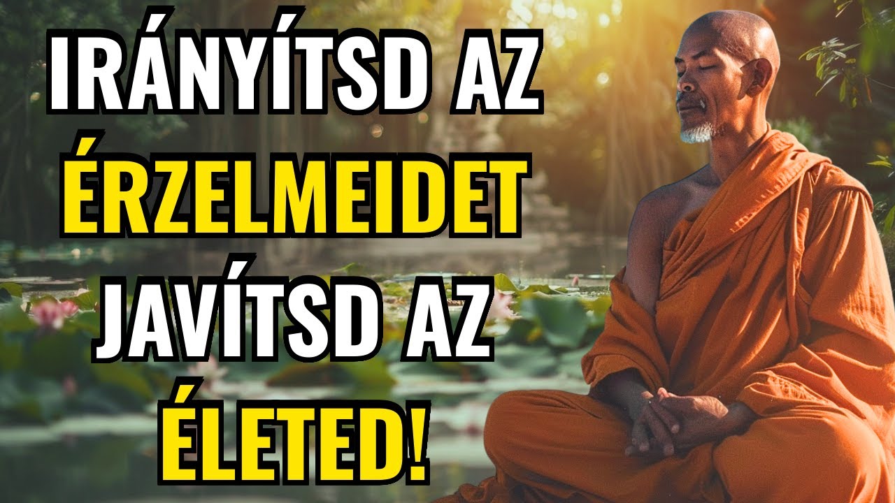 Tanuld meg IRÁNYÍTANI az ÉRZELMEIDET, hogy jobbá tedd az ÉLETED - A BUDDHISTA BÖLCSESSÉG (2. rész)
