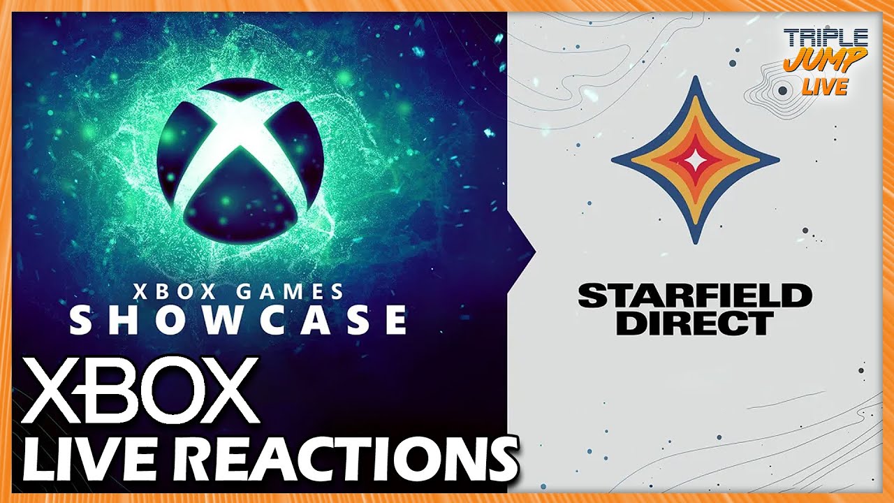 Xbox Games Showcase and Starfield Direct - Live Reactions | TripleJump Live! | Starfield & More!