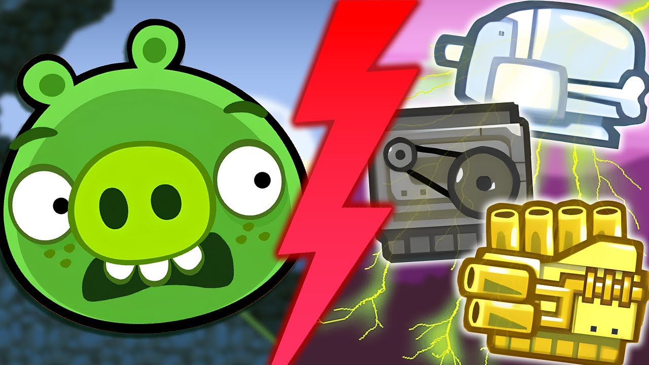 Можно ли победить Bad Piggies БЕЗ электричества?! | Часть 2