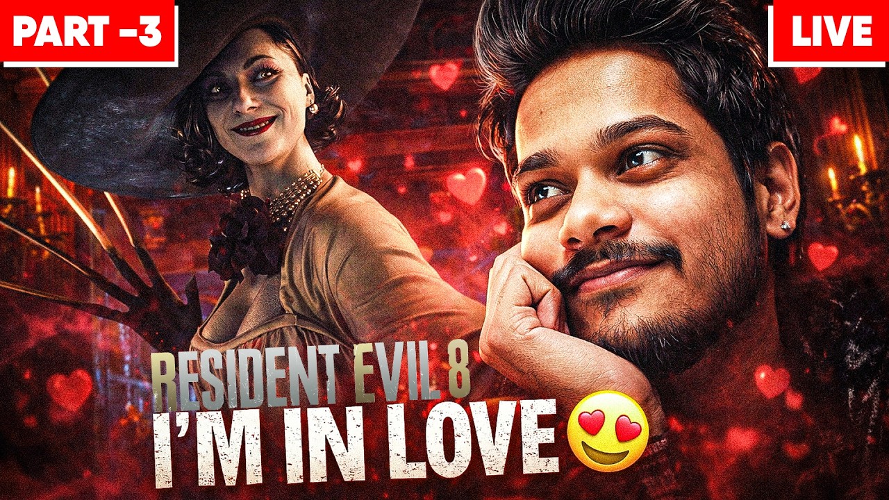 Resident Evil 8: Village Live Horror Stream | Part-3 | Horror Gameplay | Vikshot Playing RE8
