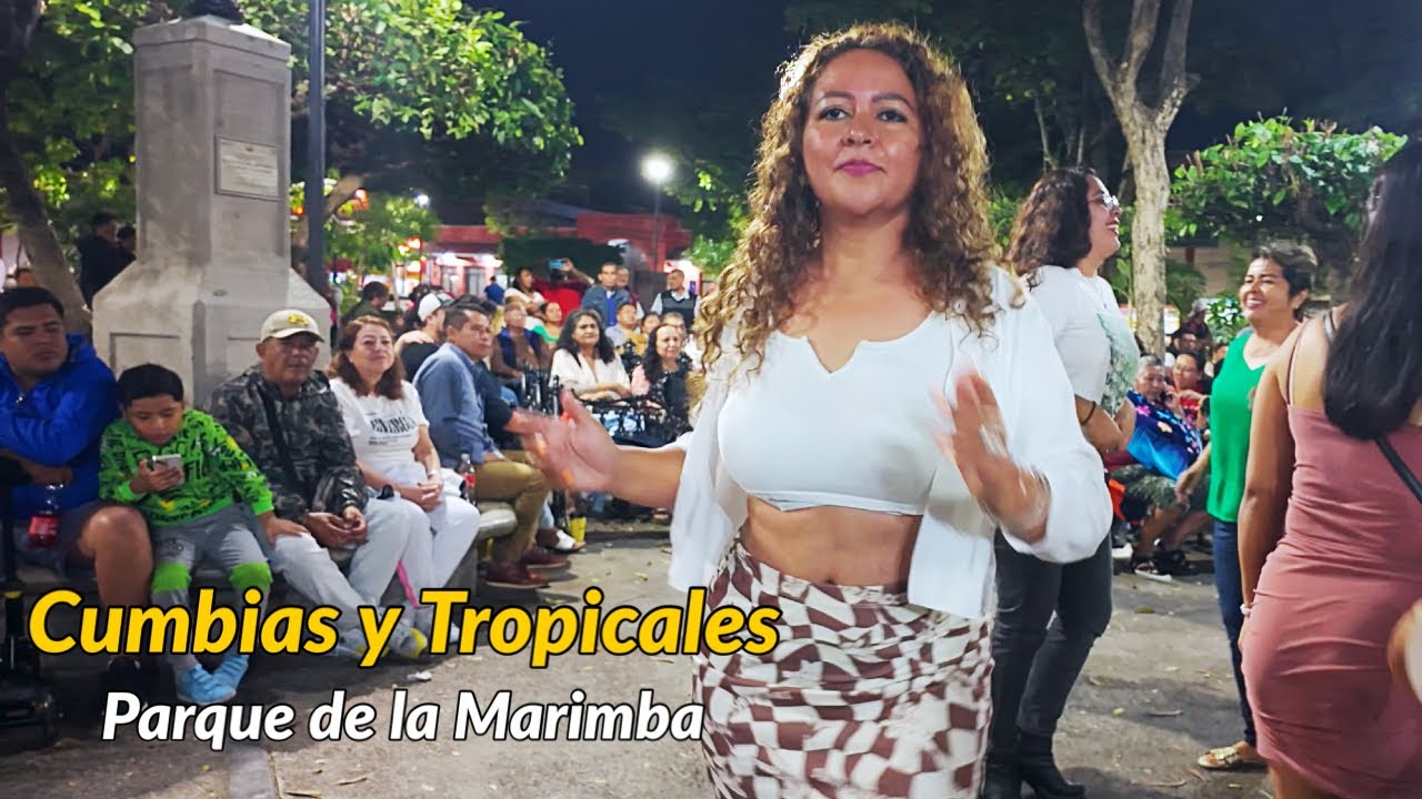 Parque Jardin de la Marimba, Chiapas. Marimba Santa Cecilia