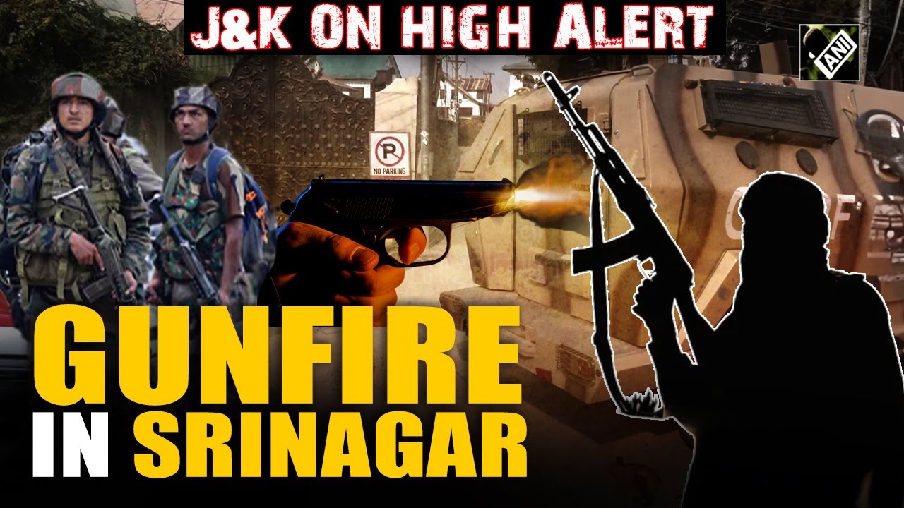 J&K on High Alert: Massive gunfire in Srinagar, following security personnel’s manhunt operation