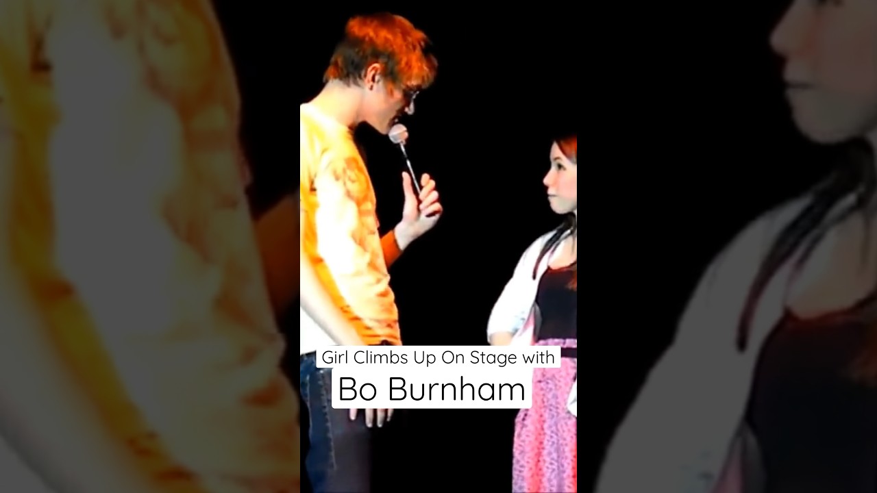 Girl Climbs On Stage with Bo Burnham | 