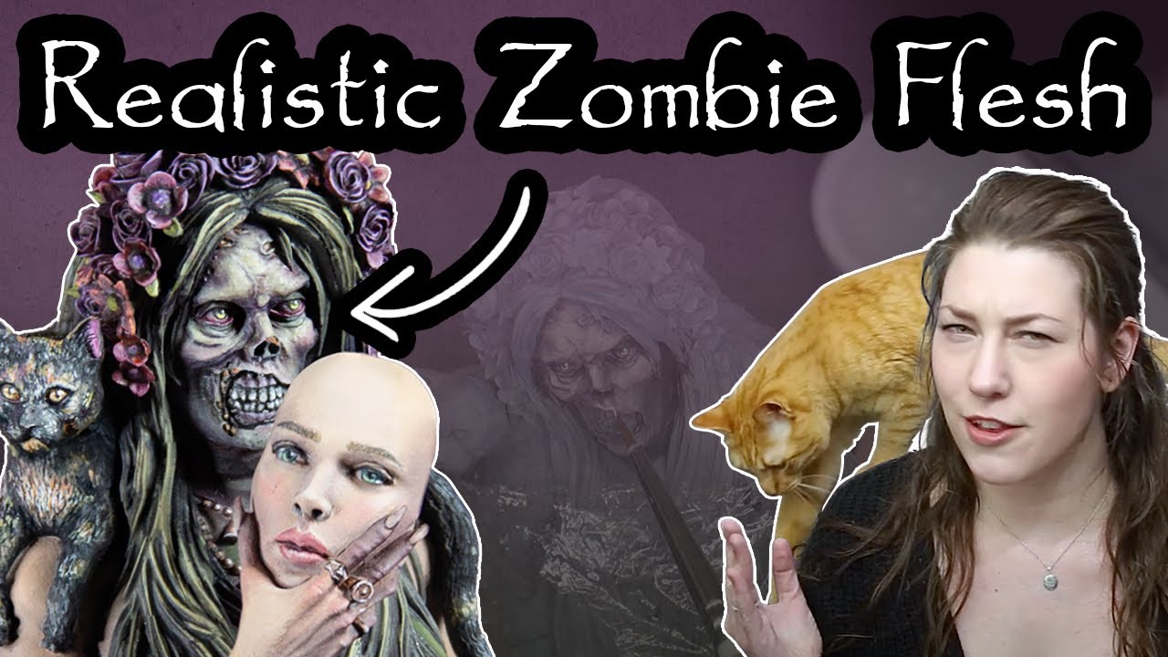 Painting Realistic and Vibrant Undead Flesh