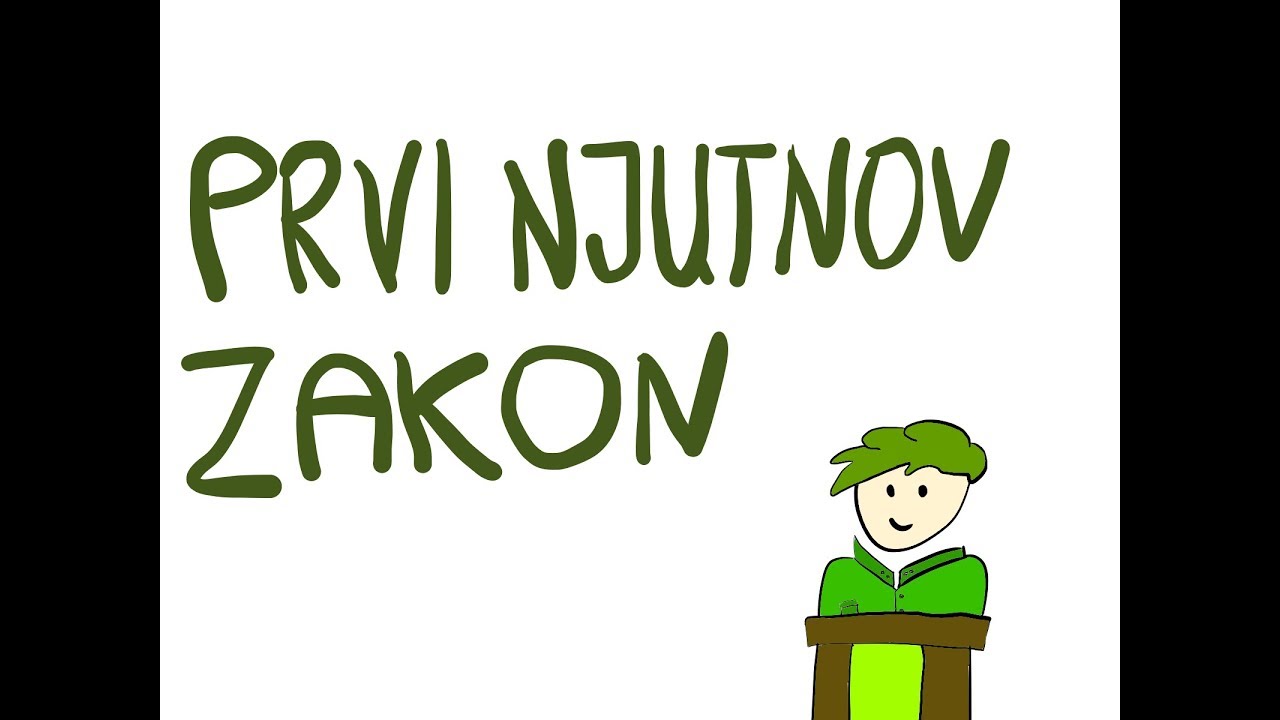 FIZIKA - Prvi Njutnov zakon | ANIMACIJA