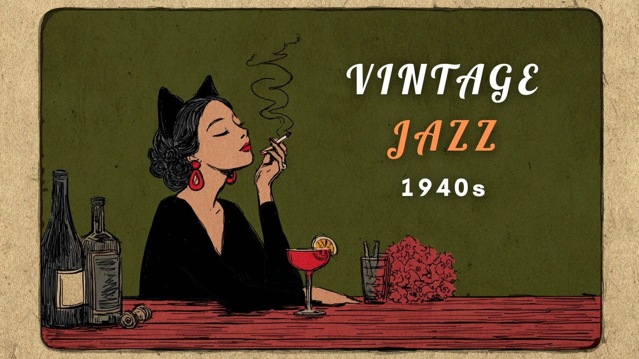 1940's Vintage Jazz Playlist - The horizon is a sustained chord for the weary. | MEOW JAZZ