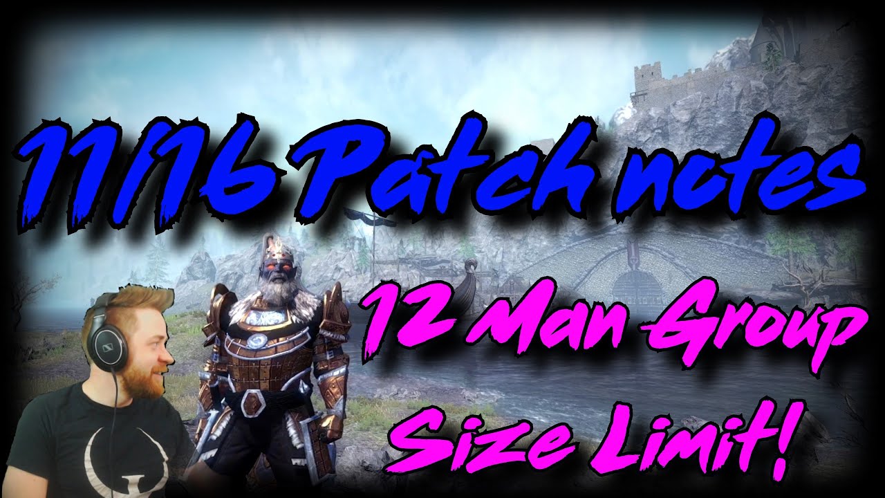 11-16-20 Patch Notes Review