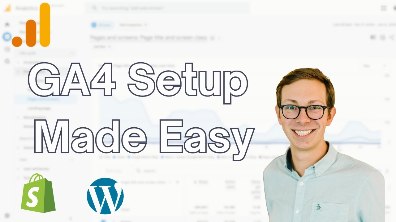 GA4 Setup Made Easy! How to Add Google Analytics to Your Website (2025 Update)