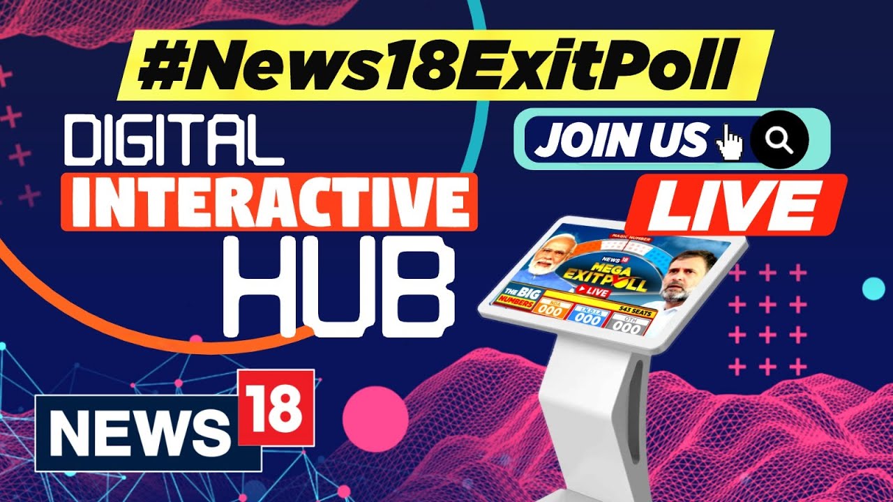 Lok Sabha Elections Mega Exit Poll 2024 LIVE Updates | Who Has The Edge: NDA or INDIA Bloc? | N18EP
