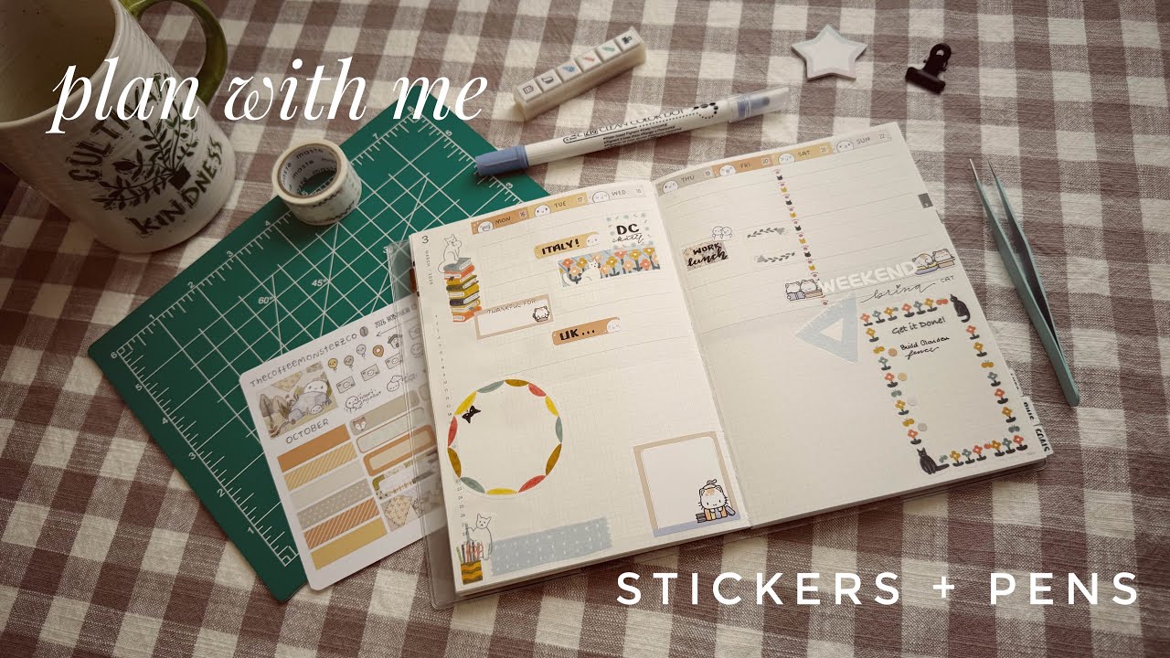 Планируйте вместе со мной — наклейки JetPens и товары для планирования с Amazon!