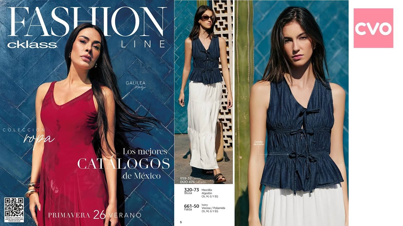 Catálogo CKLASS Fashionline Ropa Dama Primavera Verano 2026