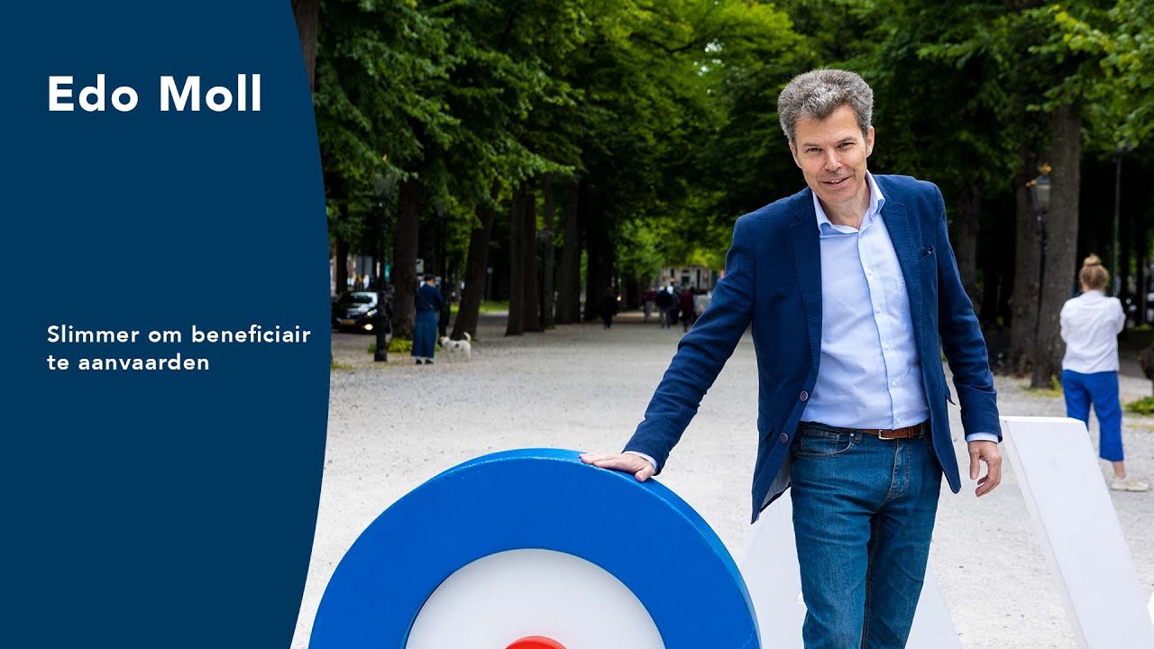 Edo Moll | Slimmer om beneficiair te aanvaarden