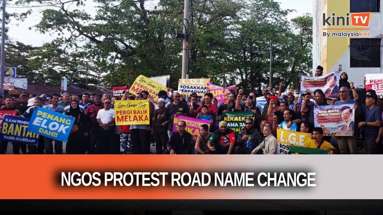 NGOs protest road name change, say Guan Eng disrupting Penang harmony
