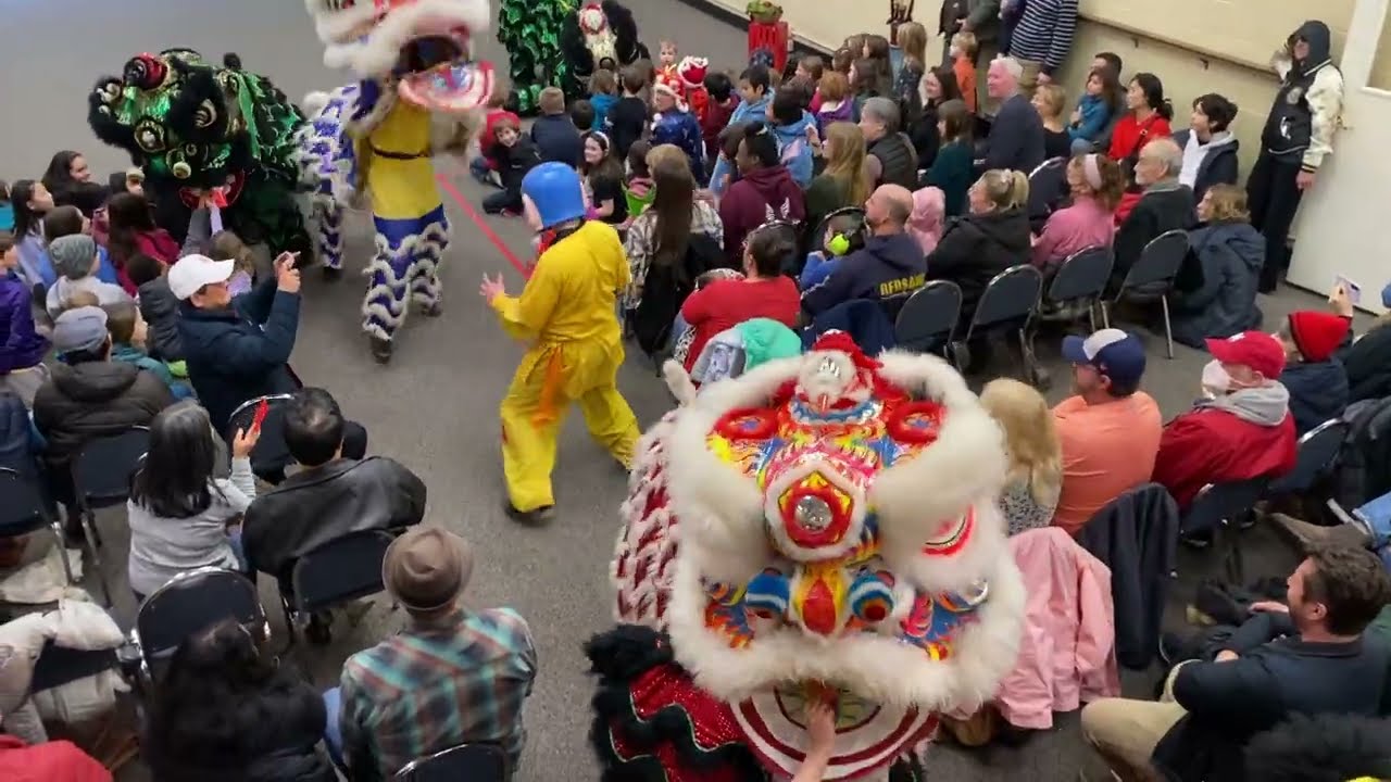 Laughing Dragon Kung Fu School Lion Dance 2025