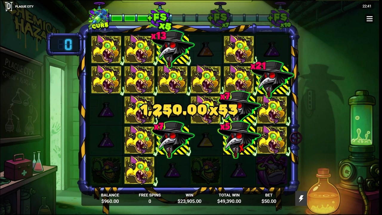 Plague City ☣️ Super Bonus Showcase | Max Potential Feature? | Degen Studios Slot Preview 2025