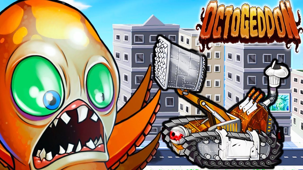 ЛУЧШЕ НЕ ЗЛИТЬ ОСЬМИНОГА! Осьминог МУТАНТ Уничтожает ГОРОДА - Octogeddon