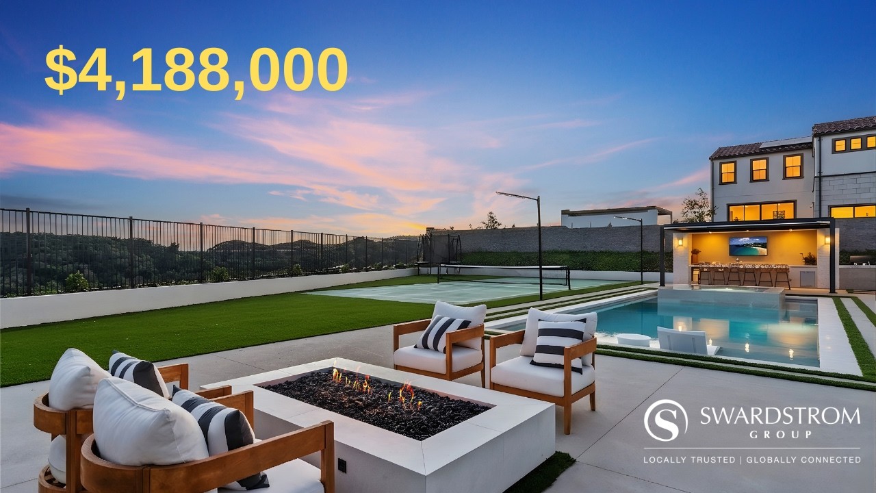 Single-story Resort Home Tour in Orange County, CA w/ 18,000+ SF LOT- with Pickleball Court & Pool