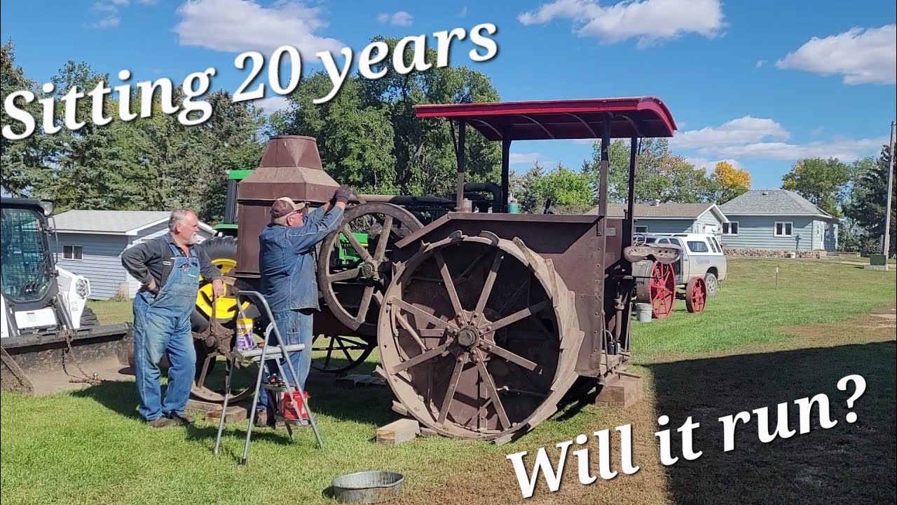 Will this 100 year old tractor run again? 1922 Rumely 16-30H Oil Pull