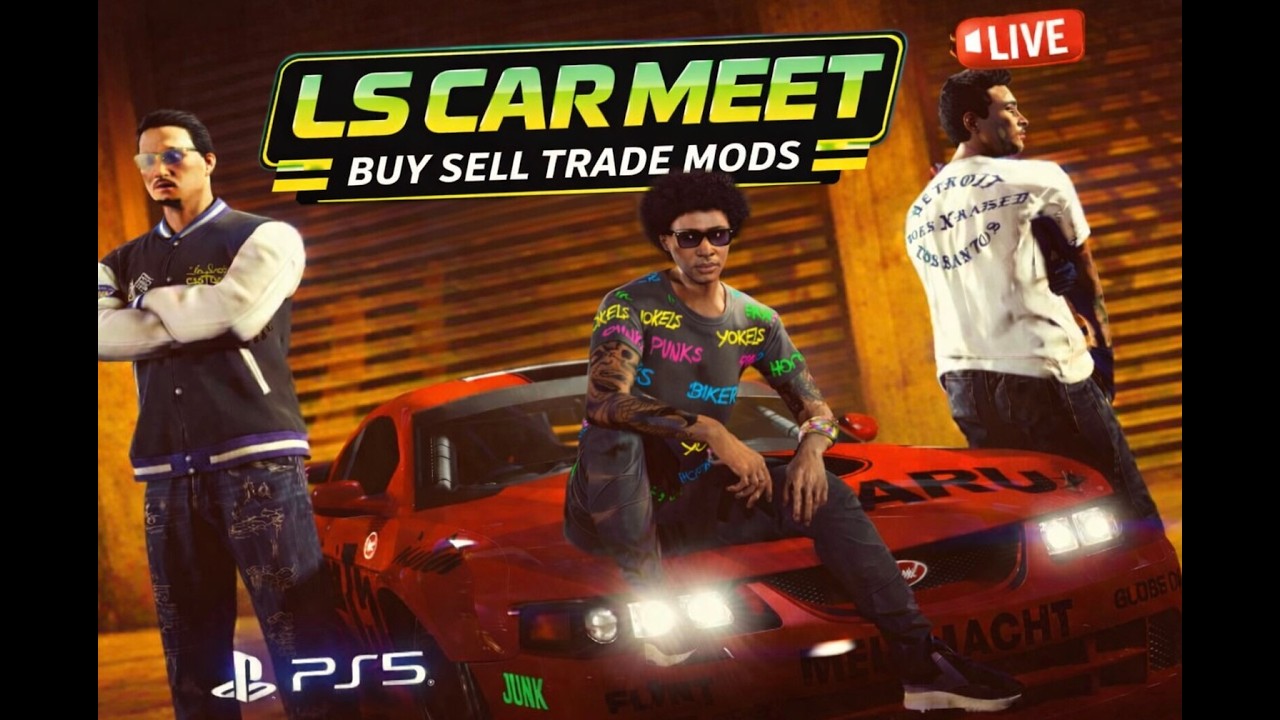LS CAR MEET 💰🫱🏾‍🫲🏽🚘 GTA 5 | LSCM | *PS5*