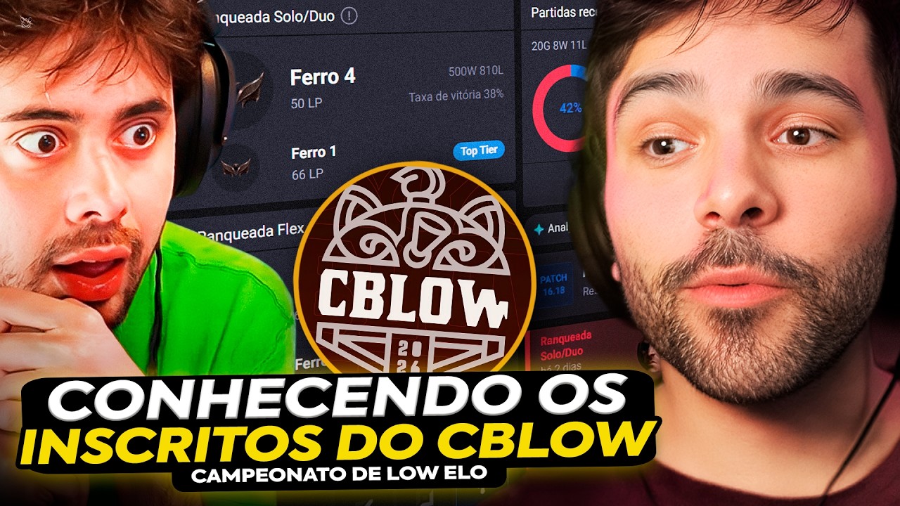 🚨 OS NOVOS INTEGRANTES DO CBLOW FORAM SELECIONADOS A DEDO PELO YODA! MINERVA REAGE