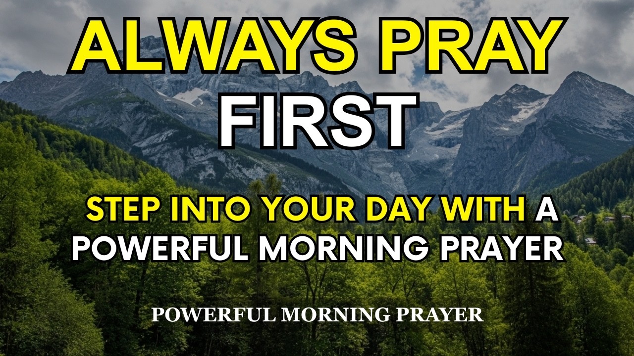 Powerful Morning Prayer With Psalm 62 | A Prayer to Release Control and Trust God Fully