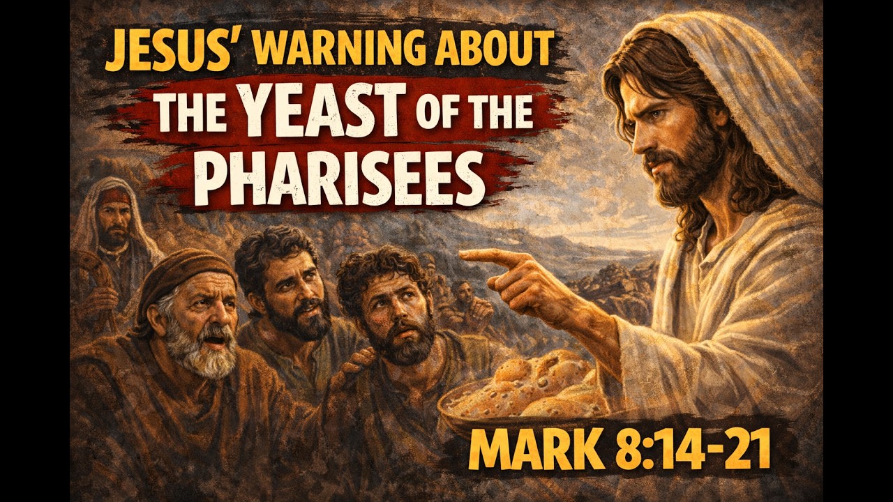 40 Days Thru The Book Of Mark - Day 20 -  Mark 8:1-26