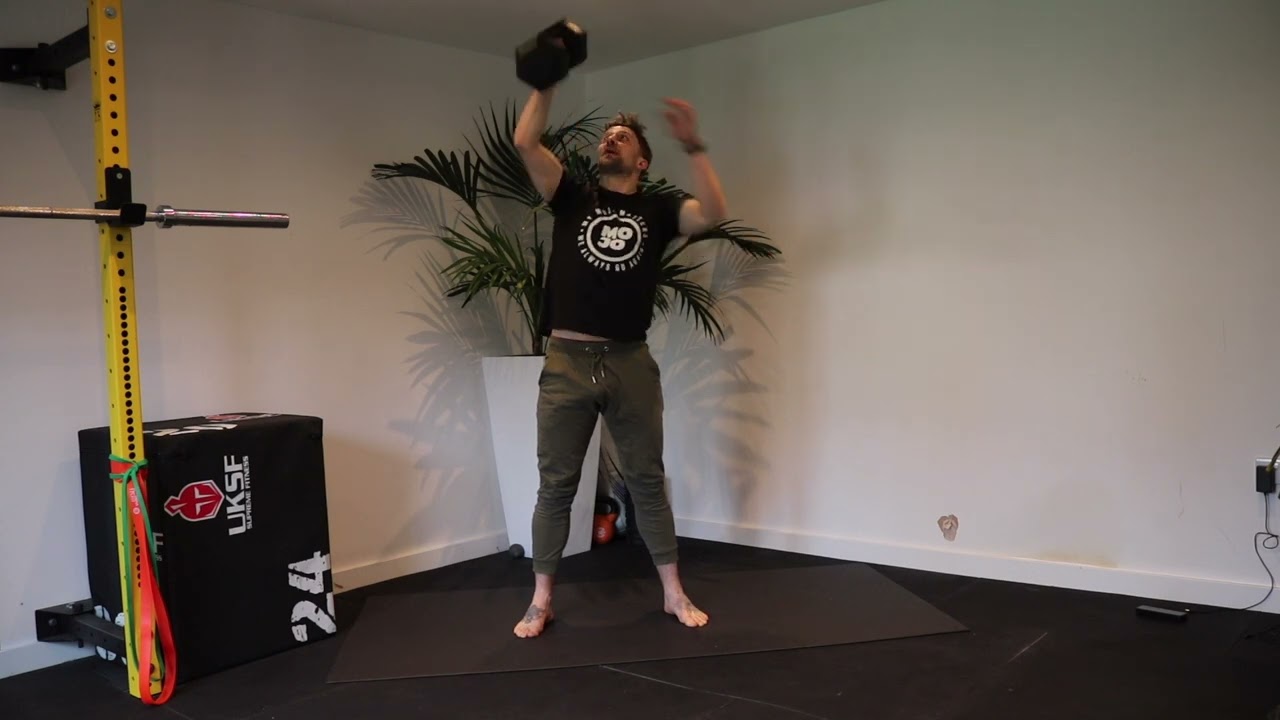 Single Arm DB Snatch Tutorial with Patrick Moore Jones