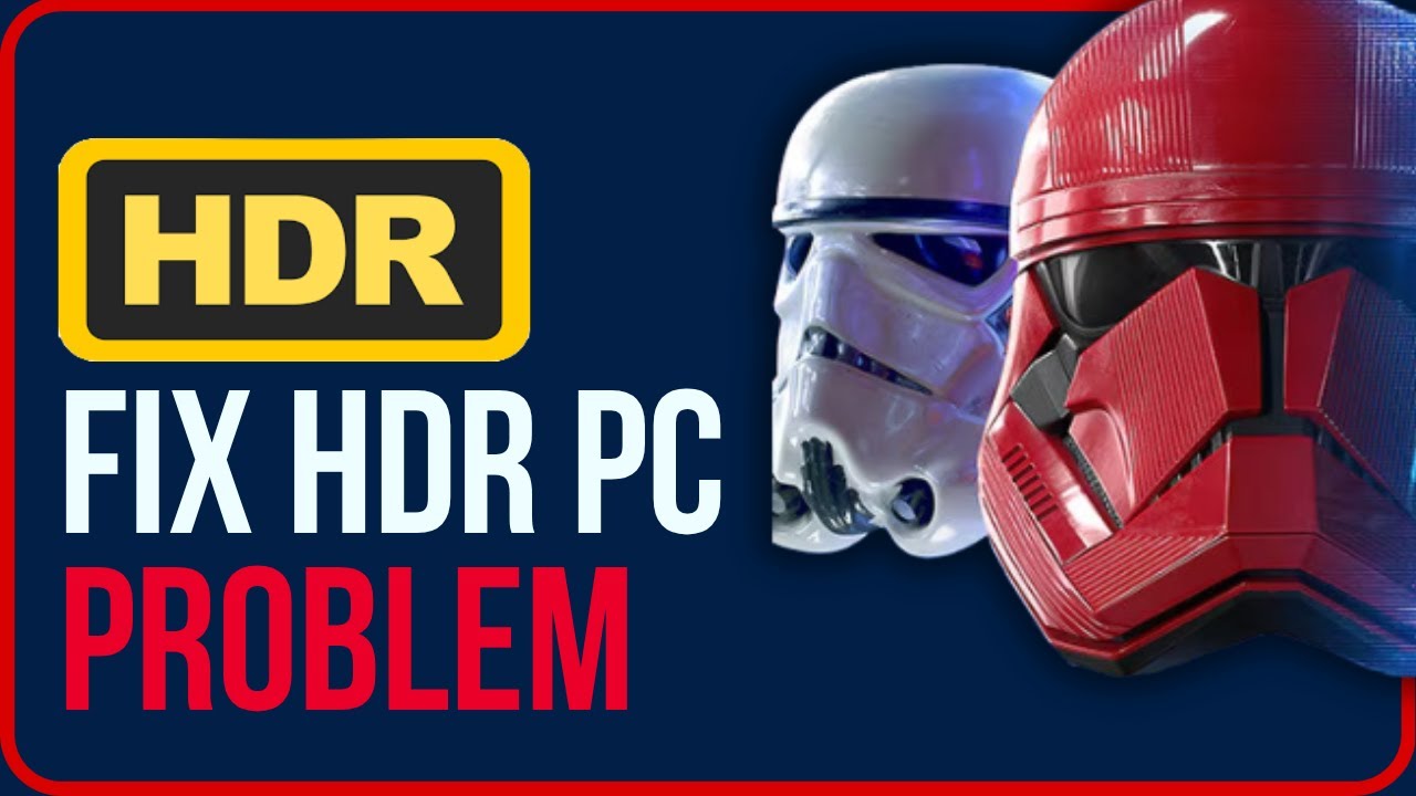 BATTLEFRONT 2 HDR FIX PC | How To Disable Hdr In Star Wars Battlefront 2