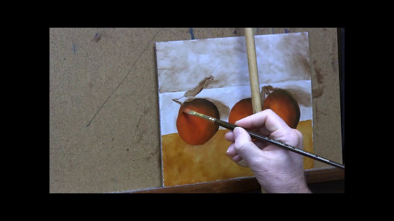 Oranges #2 - Glazing Shadows/ Laying in Color