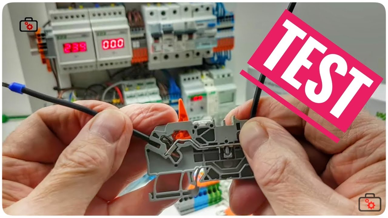Испытание на экстремальные нагрузки рельсового соединителя TOPJOB®S 2102 WAGO