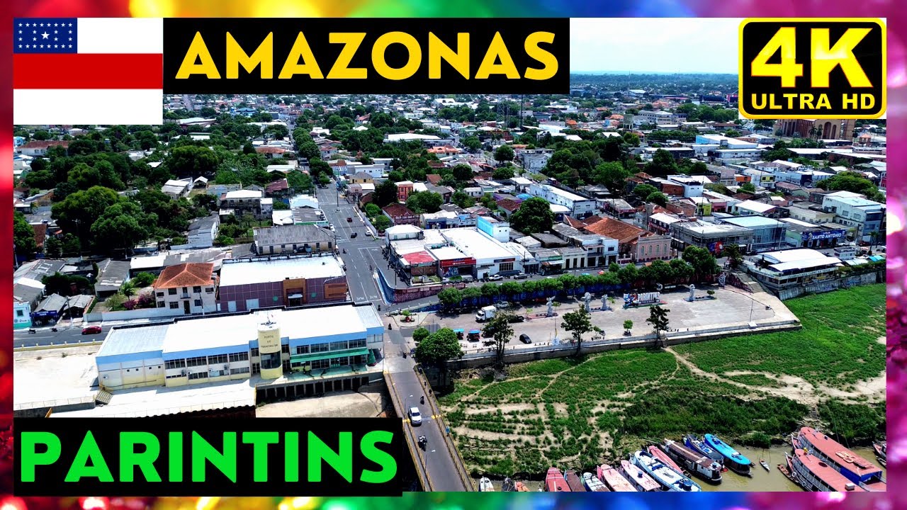 🇧🇷 DRONE em PARINTINS no Estado do AMAZONAS | #goprohero12 | #4k
