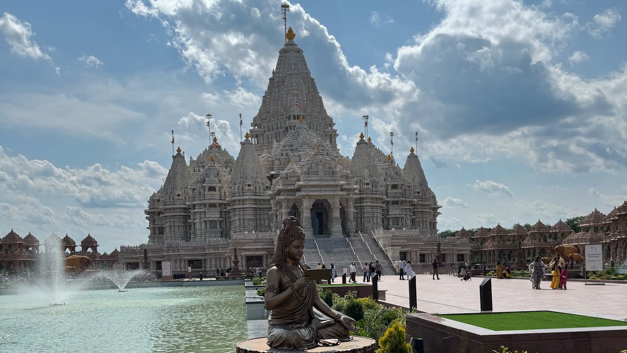 LARGEST HINDU TEMPLE IN NEW JERSEY 🛕🏛️