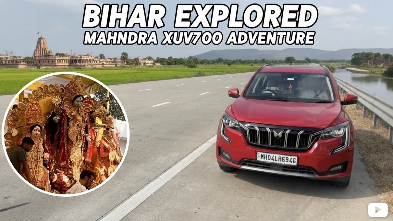 Unseen Bihar Drive 🚘 Exploring Beauty in XUV700!