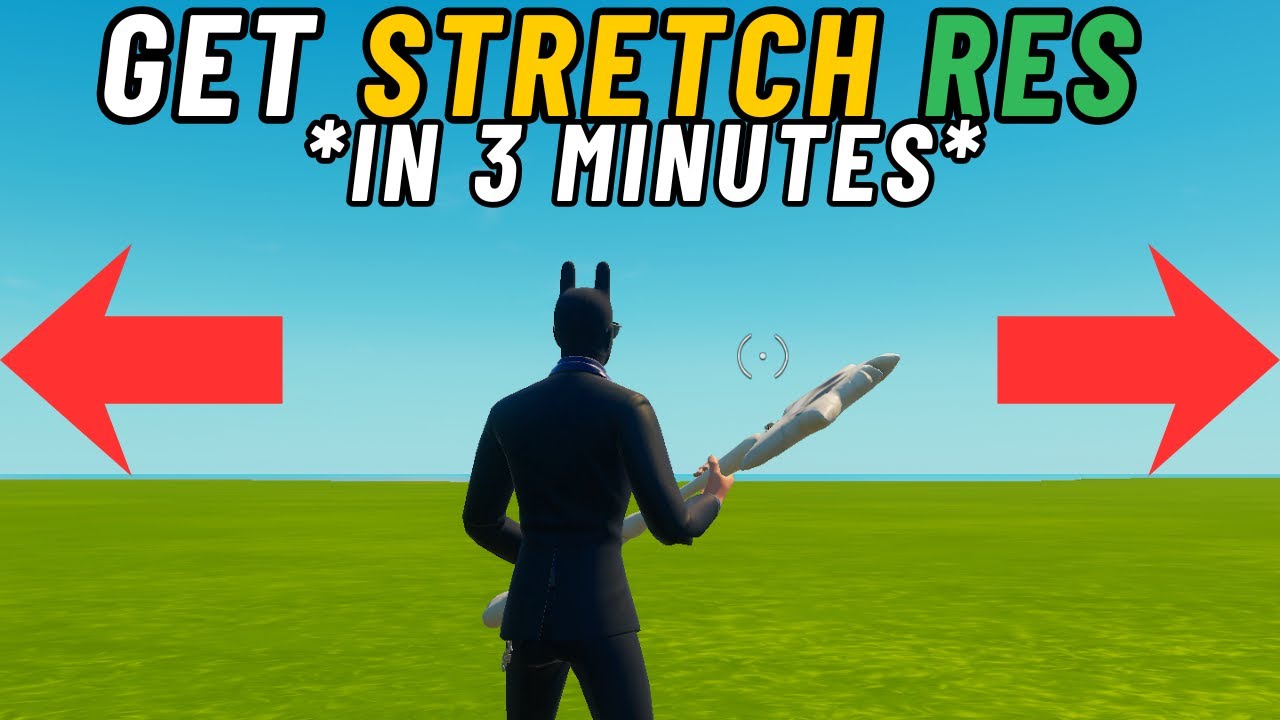 How To Get STRETCHED RESOLUTION in Fortnite Chapter 7! | Lower Delay, Increase FPS