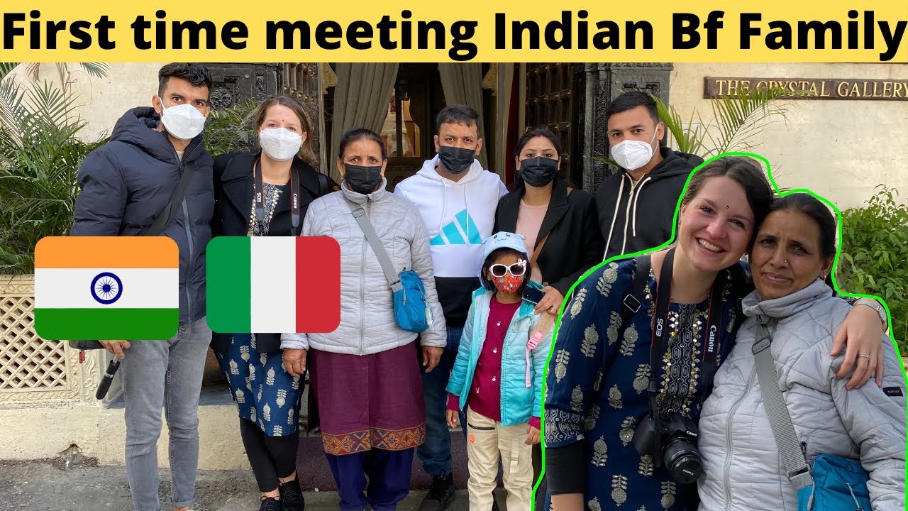 Finally met his Family in India