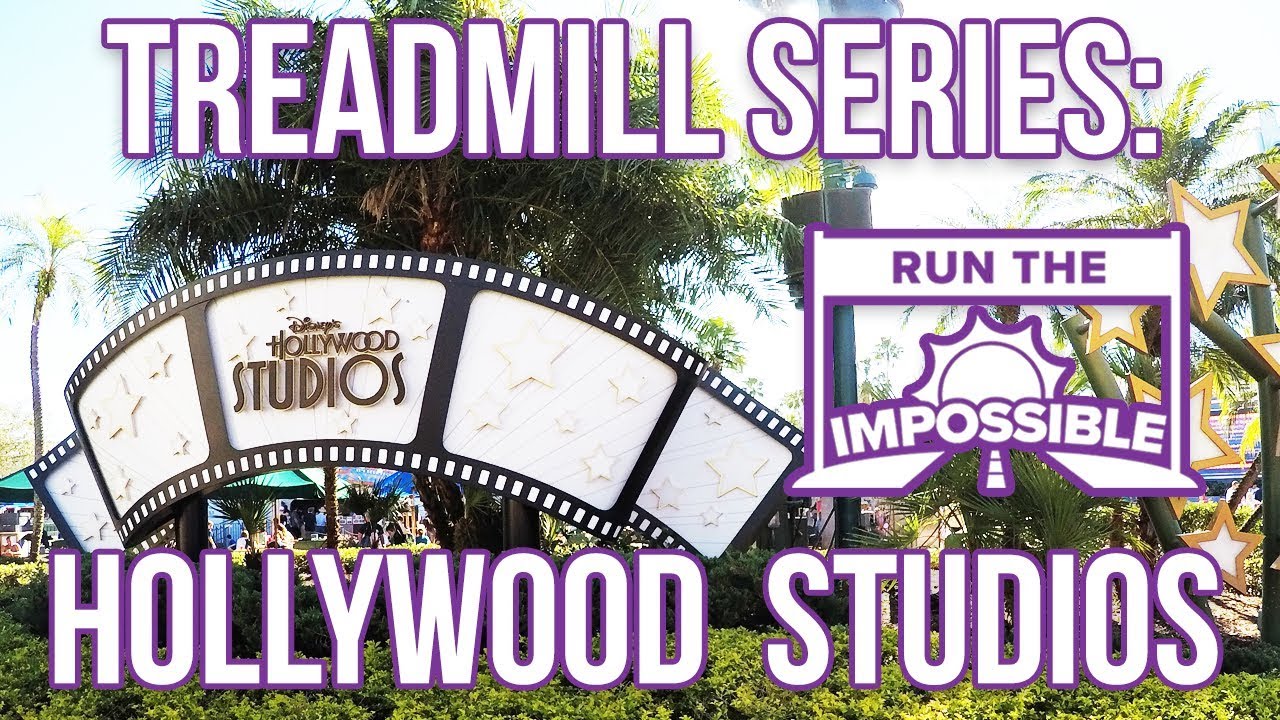Walt Disney World Hollywood Studios Treadmill Workout Full Park Steady Walkthrough