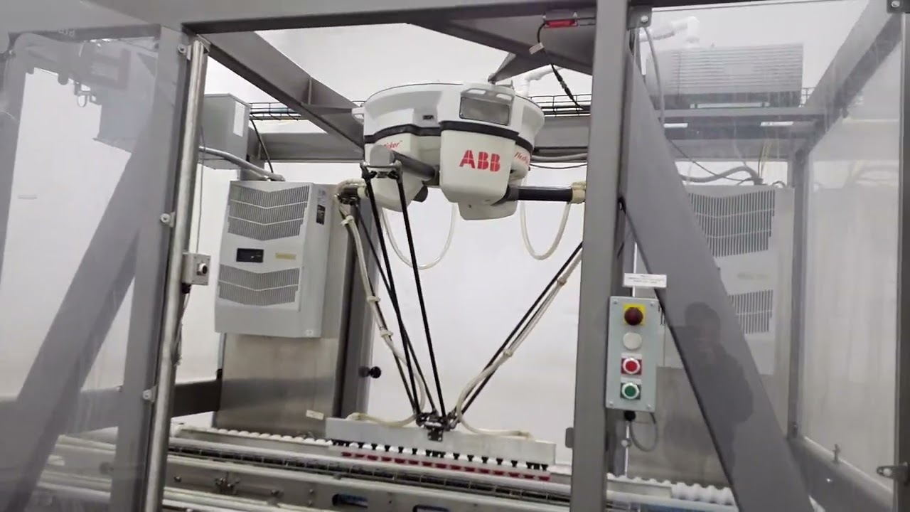 E311324 - Blue Print Automations Stainless Steel Robotic Unload W/ ABB Flex Picker