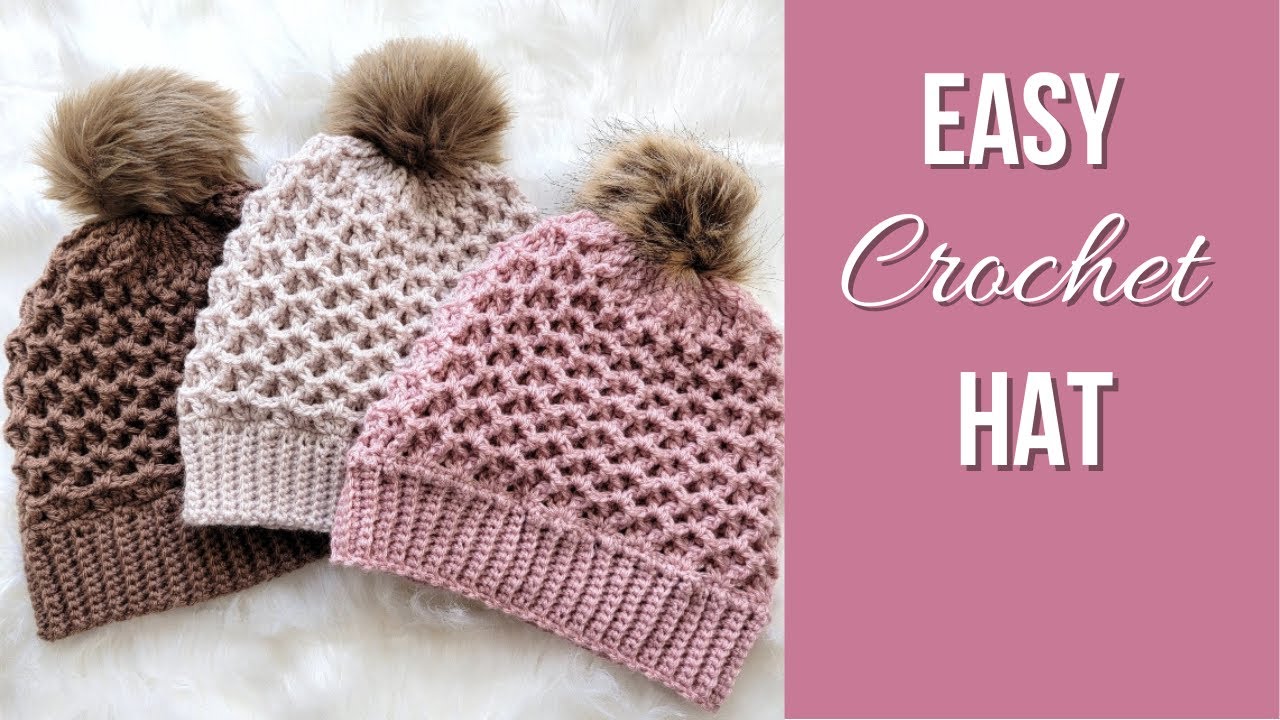Easy Crochet Hat Pattern