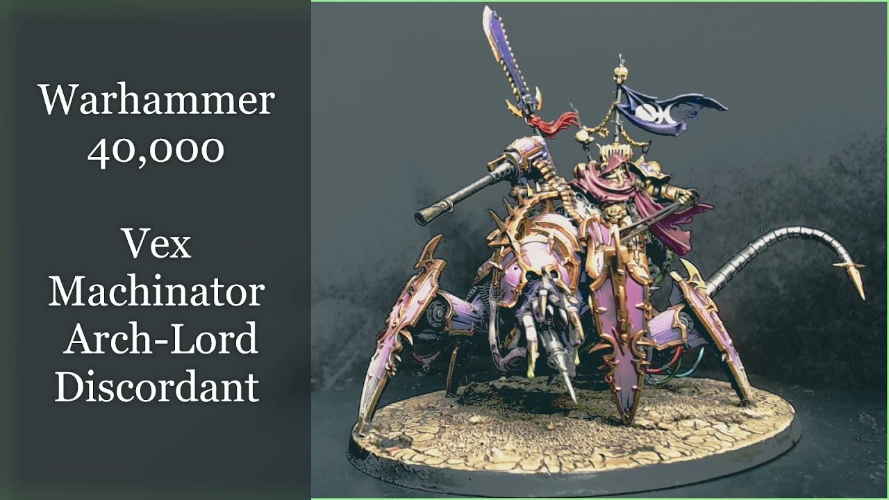 Warhammer 40k, Vex Machinator, Arch Lord Discordant