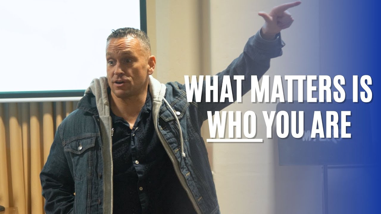What matters is WHO you are. Catholic Athletes for Christ event