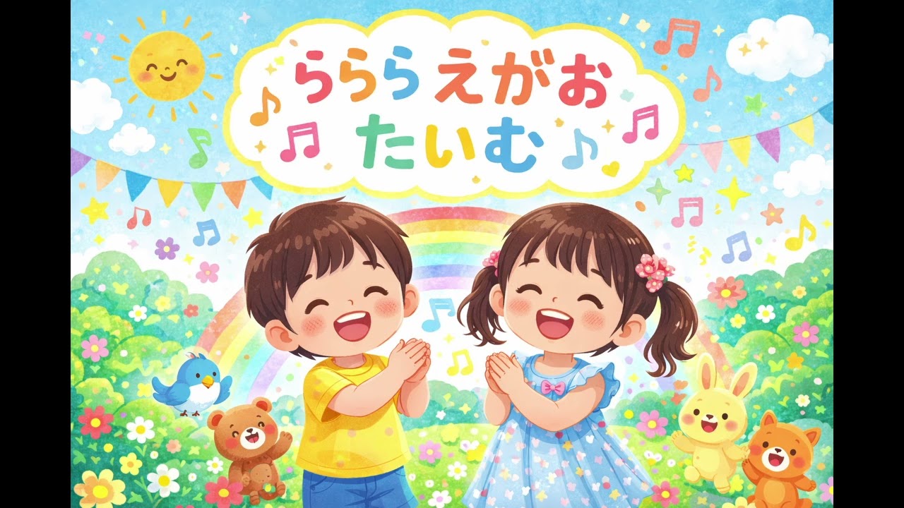 らららえがおたいむ　子供向け音楽