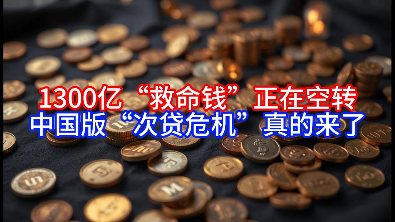 【Boss雜談】1300亿&ldquo;救命钱&rdquo;正在空转，中国版&ldquo;次贷危机&rdquo;真的来了