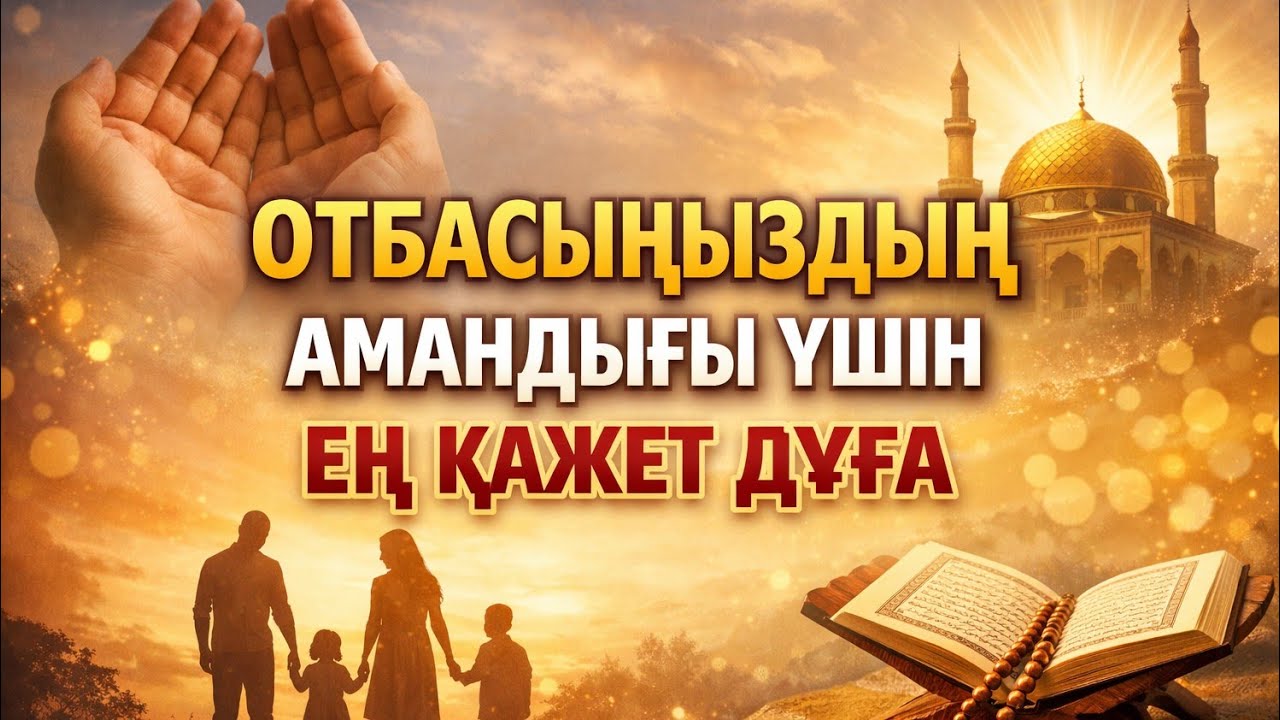 Отбасыңыздың амандығы үшін өте маңызды сүре