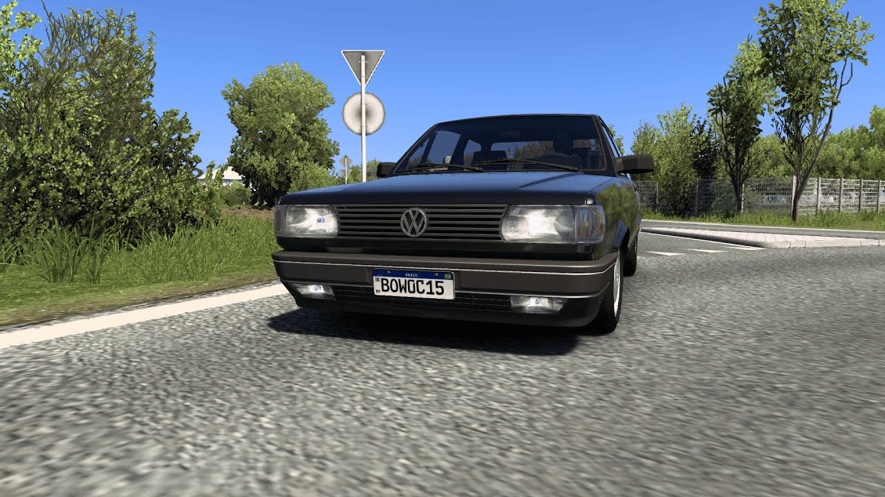 Euro Truck Simulator 2 | VW Voyage GL 1.8 Turbo mods