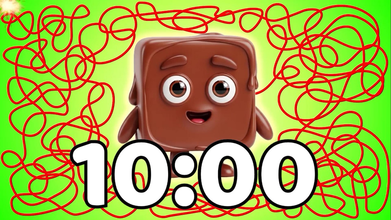 10 Minute Timer 💘🍫 | Countdown Valentine Chocolates | Valentine’s Day Timer Bomb - HEART BOMB⏳💥