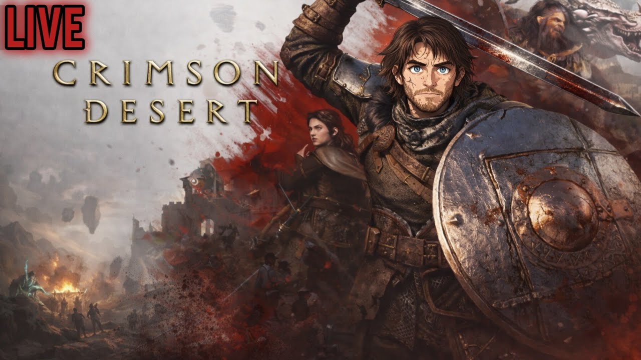 🔴LIVE | Crimson Desert | Is It Worth The Hype! #crimsondesertgameplay #crimsondesert #gaming 