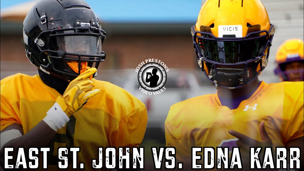 Edna Karr vs. East St. John (HIGHLIGHTS) - Cougars come out firing in Preseason Scrimmage vs. ESJ 🔥